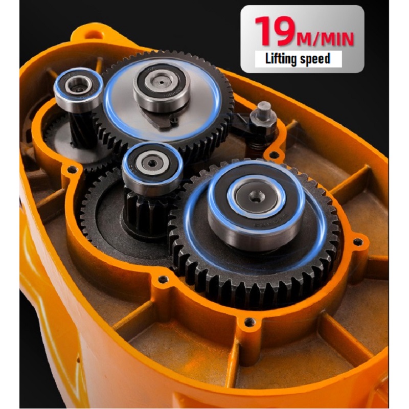 Mini King Kong Household Portable Hanging Electric Wire Rope Winch 220v 160kg-500kg