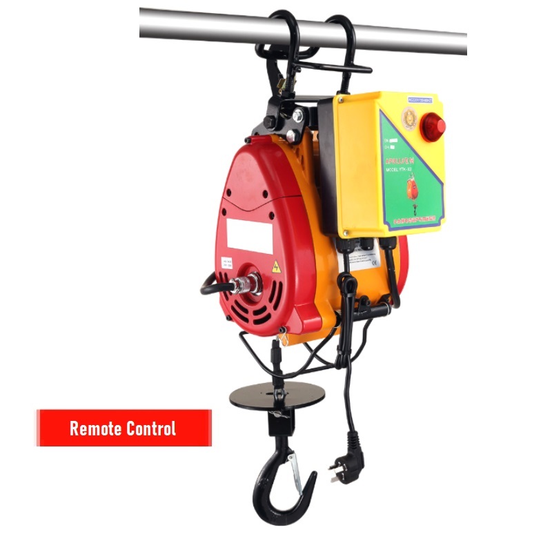 Mini King Kong Household Portable Hanging Electric Wire Rope Winch 220v 160kg-500kg