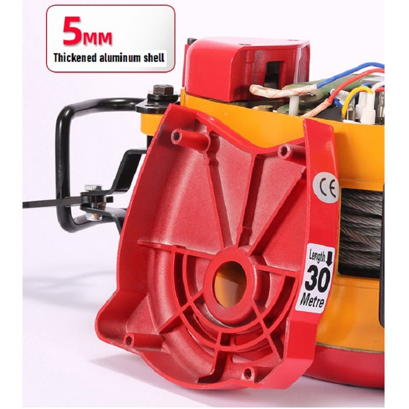Mini King Kong Household Portable Hanging Electric Wire Rope Winch 220v 160kg-500kg