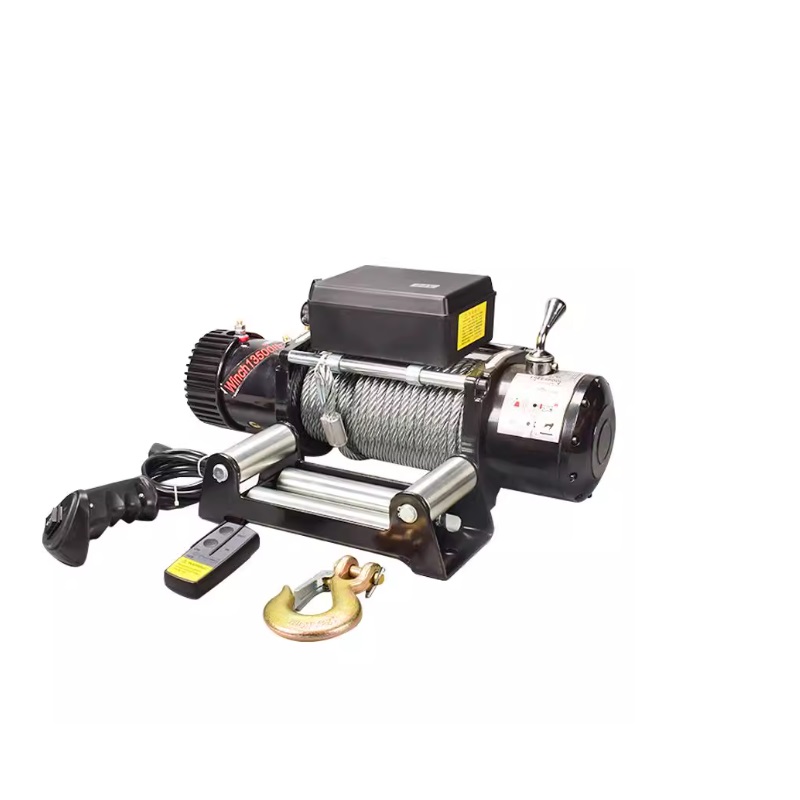 Wireless Electric Winch For Vehicles With Wireless Remote
